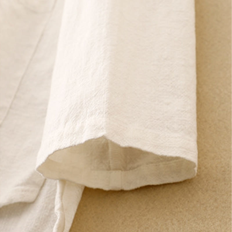 Buddha Stones Literacki Artystyczny Guzik Chiński Węzeł Codzienna Odzież Bawełniana - image 21