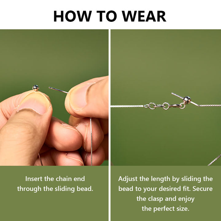 Bransoletka z Buddha Stones ze srebra próby 925 z naturalnym obsydianem lodowym i kotem - image 11