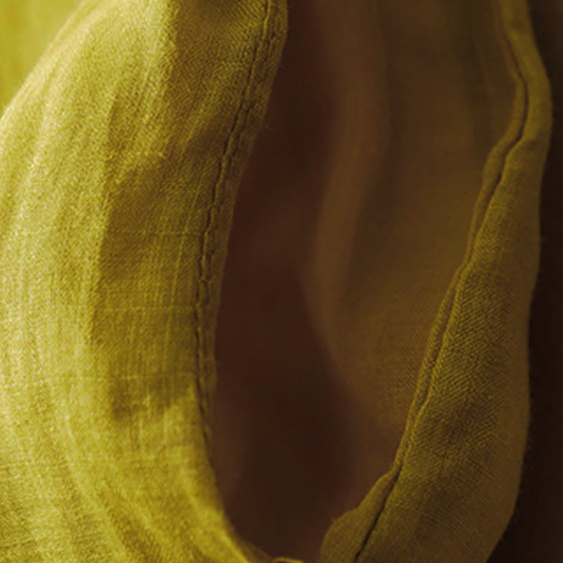 Spodnie damskie z szerokimi nogawkami i kieszeniami, proste, z bawełny, z nadrukiem "Buddha Stones", ze ściągaczem - image 20