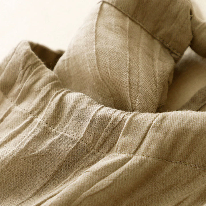 Kamizelka damska bez rękawów z koronką i marszczeniami w kolorze białym i Buddha Stones - image 11