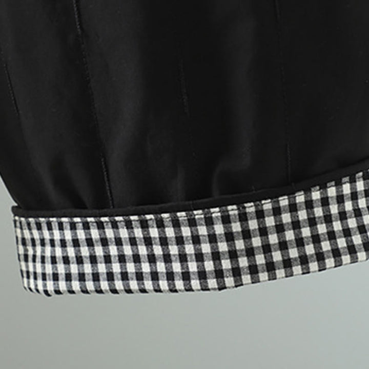 Damskie spodnie haremowe z bawełny Buddha Stones Winter Plain do kostek z kieszeniami - image 5