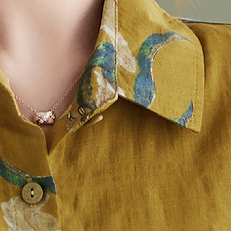 Buddha Stones, literacka, artystyczna, kwiatowa odzież bawełniana - image 4