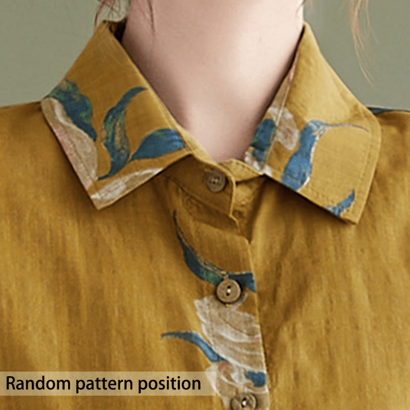 Buddha Stones, literacka, artystyczna, kwiatowa odzież bawełniana - image 1