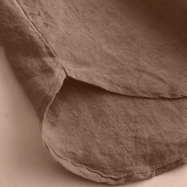 Koszula damska Buddha Stones, swobodna, gładka, z okrągłym dekoltem i rękawami trzy czwarte - image 10