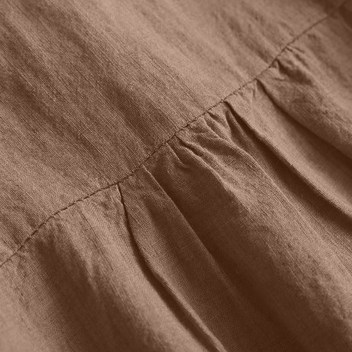 Koszula damska Buddha Stones, swobodna, gładka, z okrągłym dekoltem i rękawami trzy czwarte - image 9