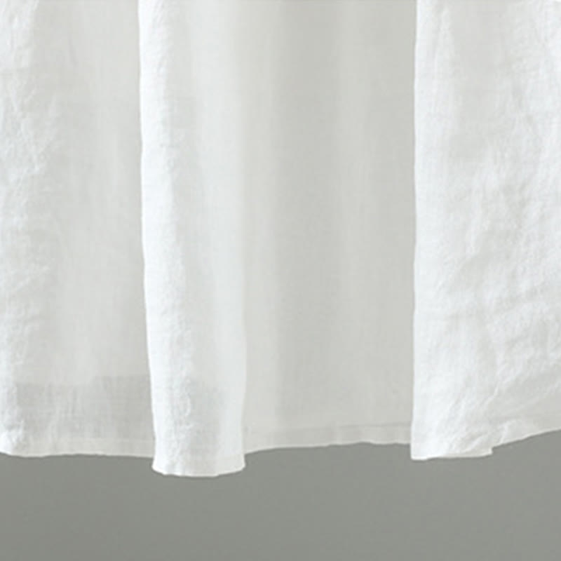 Spódnica damska z frędzlami w kolorze letnich Buddha Stones w stylu retro z kieszeniami - image 8