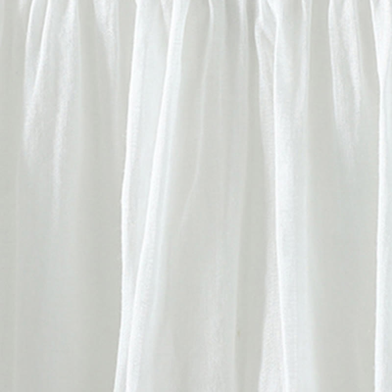 Spódnica damska z frędzlami w kolorze letnich Buddha Stones w stylu retro z kieszeniami - image 10