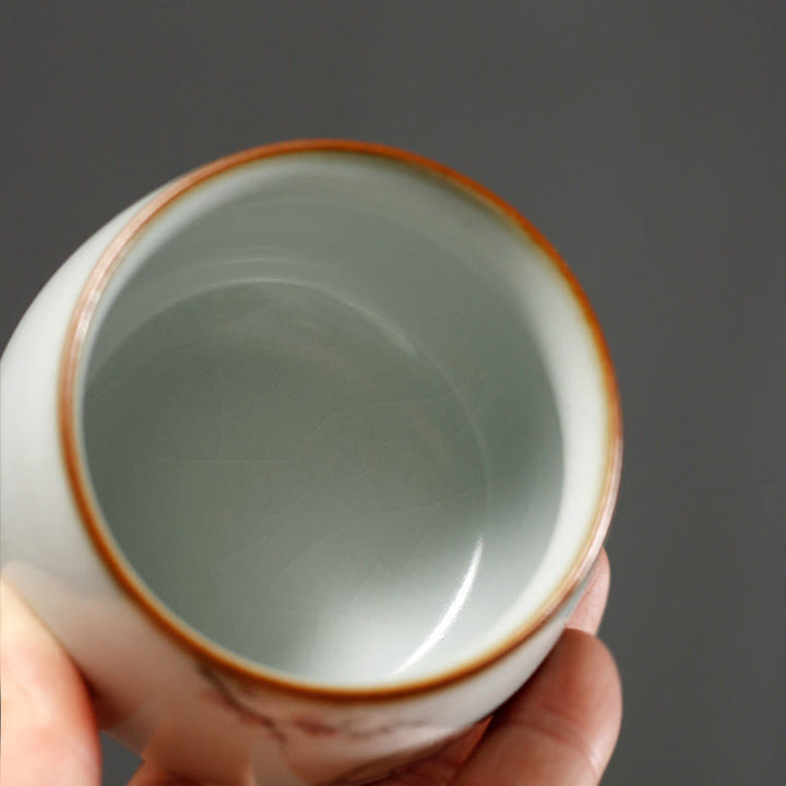 Buddha Stones Uroczy kociakowy kubek do herbaty Kung Fu z pudełkiem prezentowym - image 17