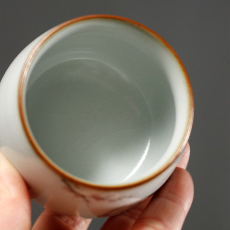 Buddha Stones Uroczy kociakowy kubek do herbaty Kung Fu z pudełkiem prezentowym - image 15