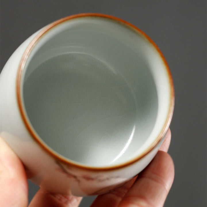 Buddha Stones Uroczy kociakowy kubek do herbaty Kung Fu z pudełkiem prezentowym - image 15