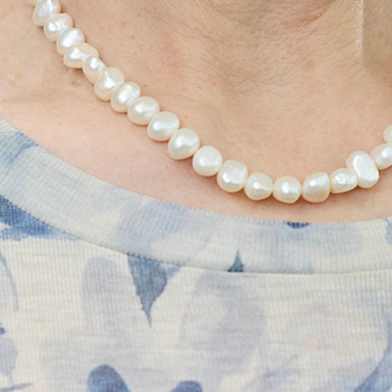 Koszulka damska z długim rękawem i kwiatowym nadrukiem „Buddha Stones Fall Blue” dla osób starszych - image 10