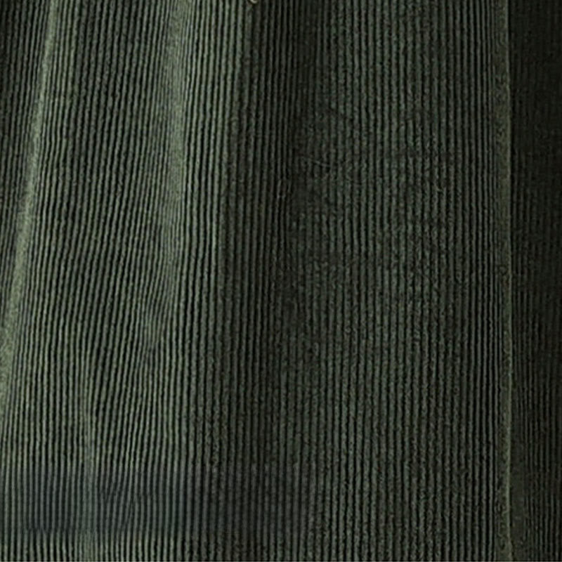 Sukienka midi z bawełny sztruksowej z kieszeniami i bez rękawów, z motywem Buddha Stones w stylu retro, z guzikami - image 10