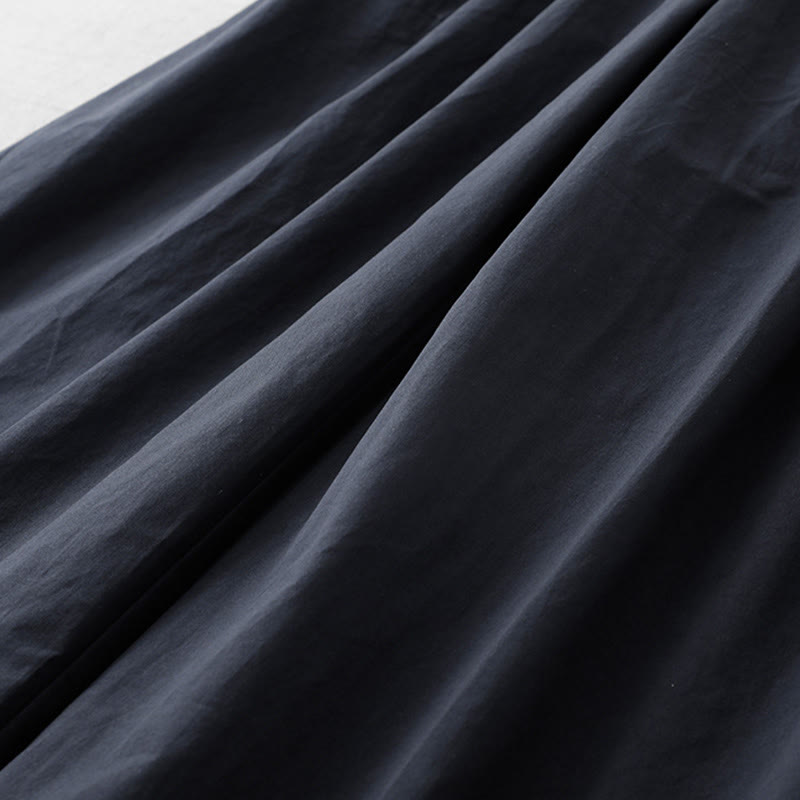 Buddha Stones spodnie z szerokimi nogawkami i kieszeniami, z szerokimi nogawkami i gładkim poliestrem, w rozmiarze 7-8 - image 16