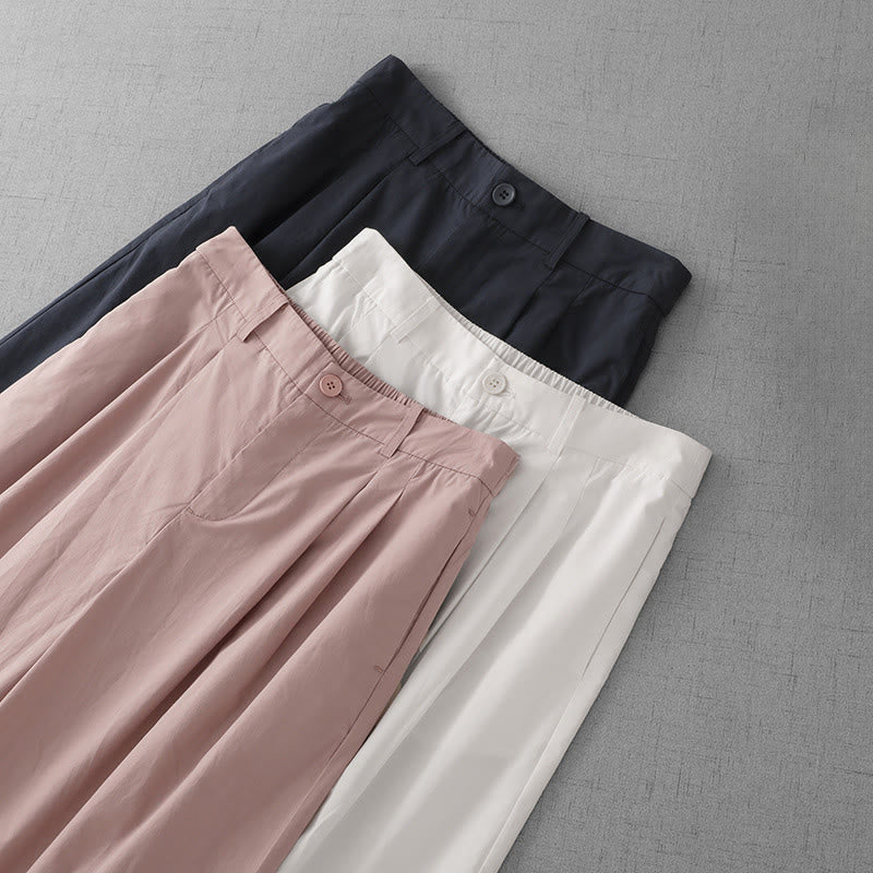 Buddha Stones spodnie z szerokimi nogawkami i kieszeniami, z szerokimi nogawkami i gładkim poliestrem, w rozmiarze 7-8 - image 18