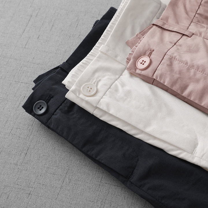 Buddha Stones spodnie z szerokimi nogawkami i kieszeniami, z szerokimi nogawkami i gładkim poliestrem, w rozmiarze 7-8 - image 19