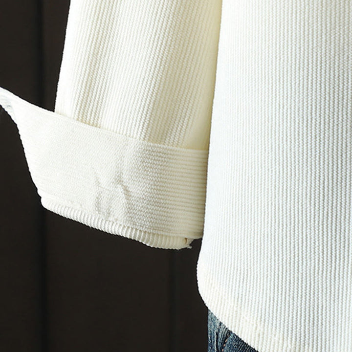 Kurtka damska z długim rękawem i kieszeniami z tkaniny sztruksowej Buddha Stones Corduroy - image 29