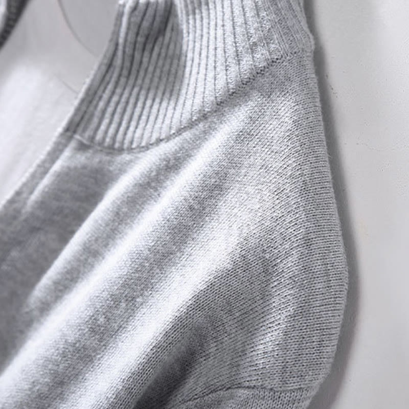 Kurtka męska z długim rękawem z bawełny z nadrukiem "Buddha Stones" z suwakiem i ściągaczem u dołu - image 4