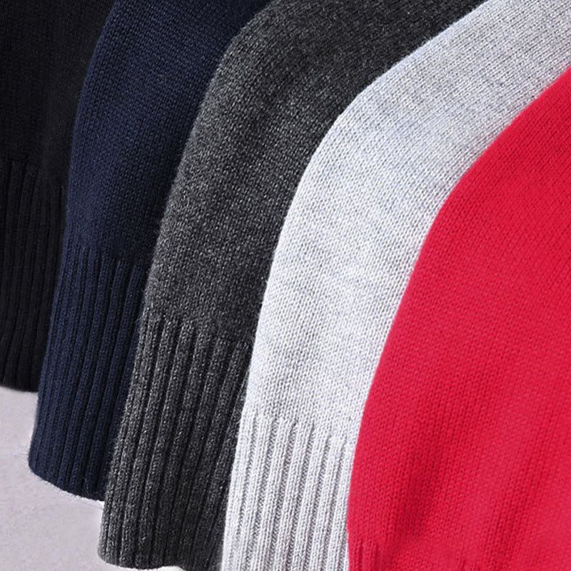 Kurtka męska z długim rękawem z bawełny z nadrukiem "Buddha Stones" z suwakiem i ściągaczem u dołu - image 16