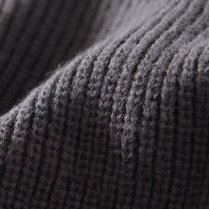 Męska kurtka z długim rękawem z bawełny Buddha Stones Winter Solid Color z zamkiem błyskawicznym i kieszeniami - image 8