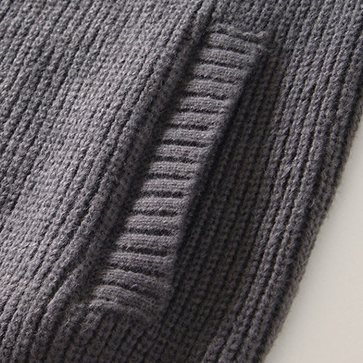 Męska kurtka z długim rękawem z bawełny Buddha Stones Winter Solid Color z zamkiem błyskawicznym i kieszeniami - image 10