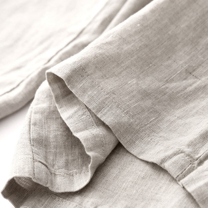 Spodnie damskie z bawełny z kieszeniami i motywem Buddha Stones, w jednolitym kolorze i sznurkiem - image 21