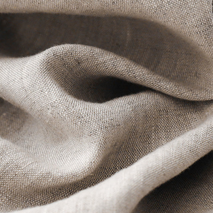 Spodnie damskie z bawełny z kieszeniami i motywem Buddha Stones, w jednolitym kolorze i sznurkiem - image 24