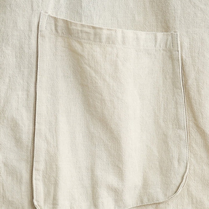 Kurtka damska z długim rękawem i okrągłym dekoltem z bawełny Buddha Stones z kieszeniami - image 8