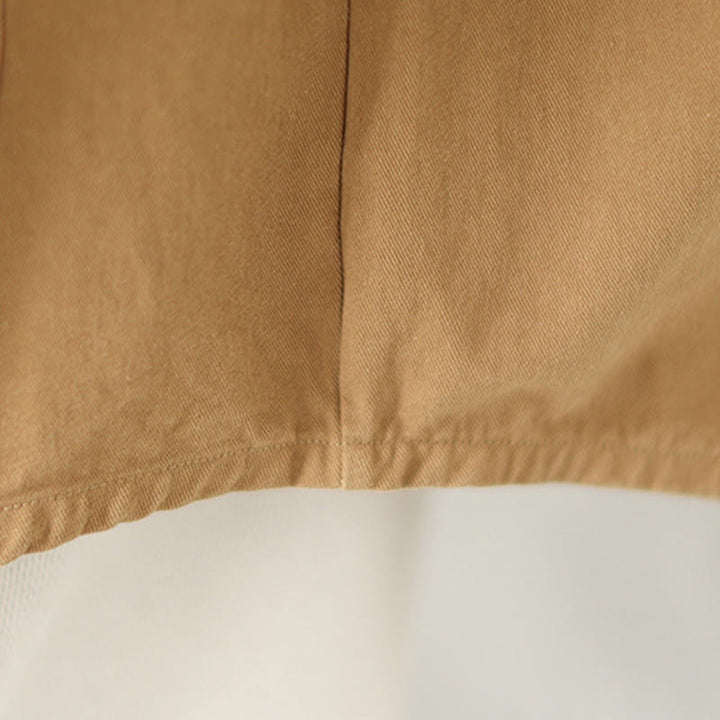 Kurtka damska z długim rękawem i kieszeniami z bawełny Buddha Stones zapinana na guziki - image 13