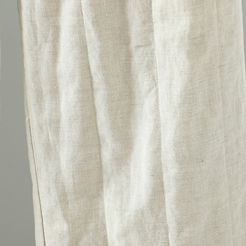 Spodnie damskie z szerokimi nogawkami i kieszeniami, haftowane żaby z Buddha Stones - image 12