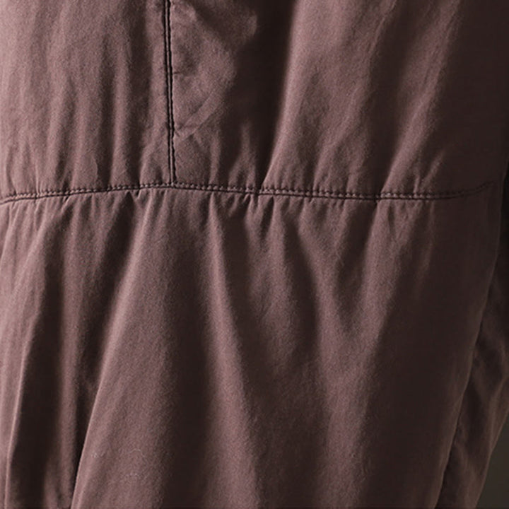 Spodnie damskie haremowe z bawełny z kieszeniami i gładkimi, ciepłymi, bawełnianymi Buddha Stones - image 10