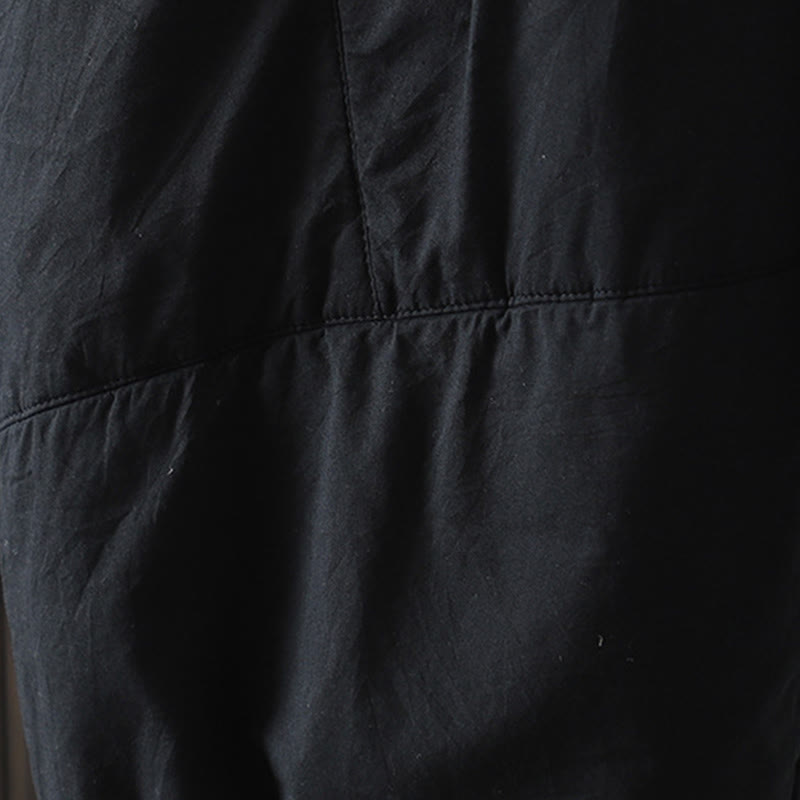 Spodnie damskie haremowe z bawełny z kieszeniami i gładkimi, ciepłymi, bawełnianymi Buddha Stones - image 13