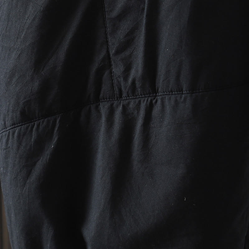 Spodnie damskie haremowe z bawełny z kieszeniami i gładkimi, ciepłymi, bawełnianymi Buddha Stones - image 14