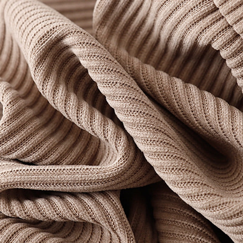 Spodnie damskie z bawełny Buddha Stones Casual Corduroy Cotton-Pitch z kieszeniami - image 22