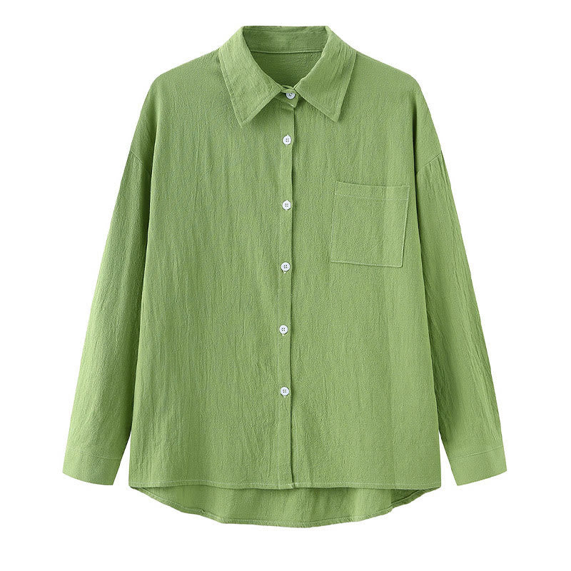 Buddha Stones 2 szt. Koszula z długim rękawem z kieszeniami Spodnie ze ściągaczem Medytacja Bawełna Lniana Odzież Damska Zestaw - image 2