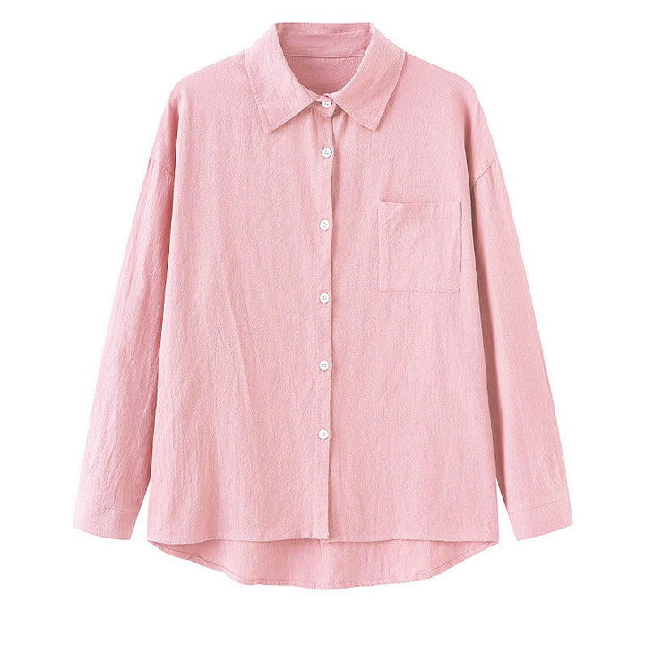 Buddha Stones 2 szt. Koszula z długim rękawem z kieszeniami Spodnie ze ściągaczem Medytacja Bawełna Lniana Odzież Damska Zestaw - image 8