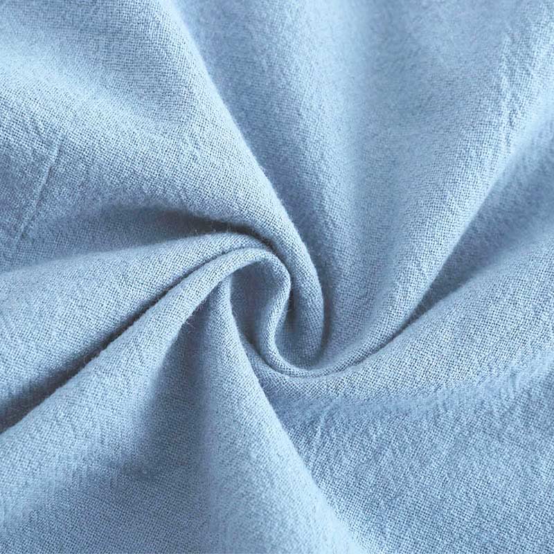 Buddha Stones 2 szt. Koszula z długim rękawem z kieszeniami Spodnie ze ściągaczem Medytacja Bawełna Lniana Odzież Damska Zestaw - image 28