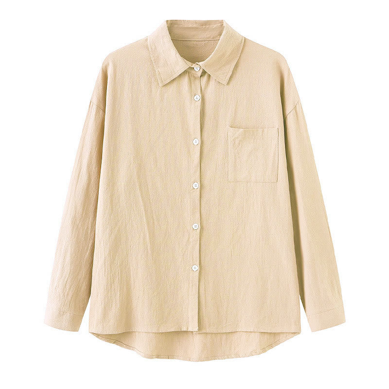 Buddha Stones 2 szt. Koszula z długim rękawem z kieszeniami Spodnie ze ściągaczem Medytacja Bawełna Lniana Odzież Damska Zestaw - image 14