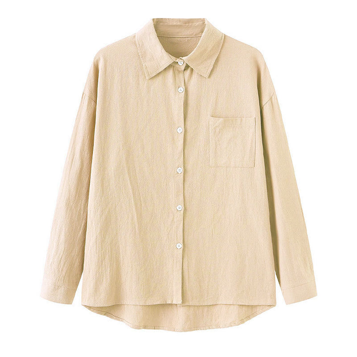 Buddha Stones 2 szt. Koszula z długim rękawem z kieszeniami Spodnie ze ściągaczem Medytacja Bawełna Lniana Odzież Damska Zestaw - image 14