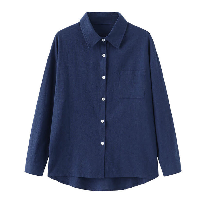 Buddha Stones 2 szt. Koszula z długim rękawem z kieszeniami Spodnie ze ściągaczem Medytacja Bawełna Lniana Odzież Damska Zestaw - image 32