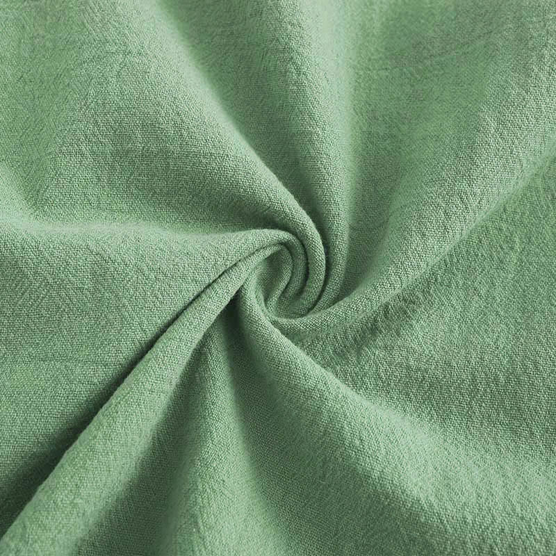 Buddha Stones 2 szt. Koszula z długim rękawem z kieszeniami Spodnie ze ściągaczem Medytacja Bawełna Lniana Odzież Damska Zestaw - image 46