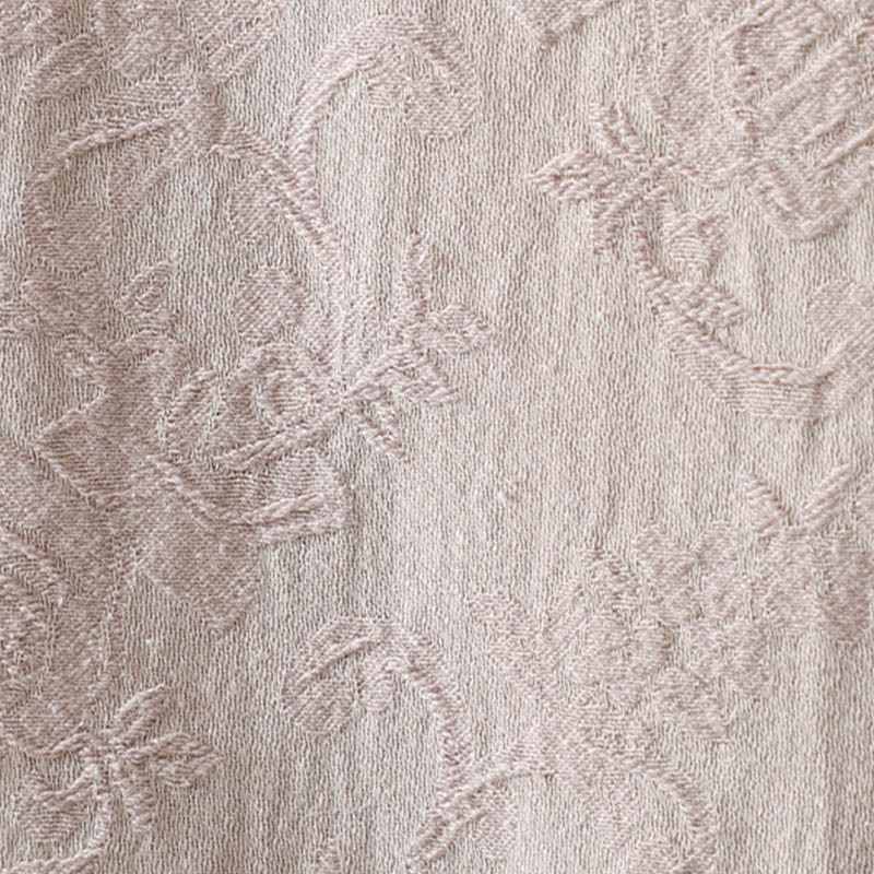 Koszula damska z długim rękawem i stójką z motywem kwiatów "Buddha Stones" z bawełny - image 5