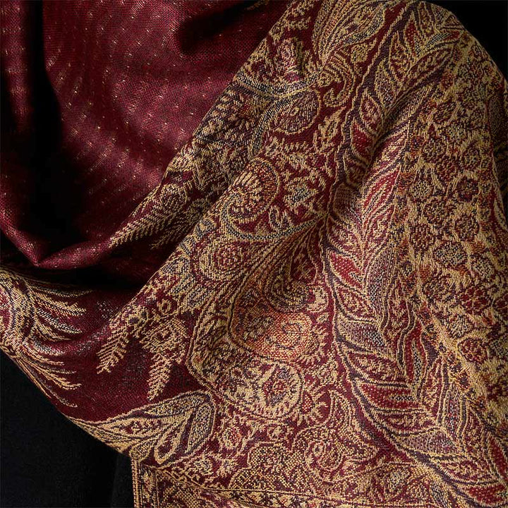 Buddha Stones, wiosenne, długie liście, kwiaty, wzór, frędzle, miękki szalik - image 15