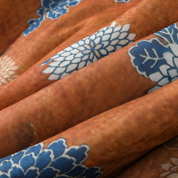 Kamizelka damska bez rękawów z bawełny z nadrukami w Buddha Stones i guzikami, z kieszeniami - image 6