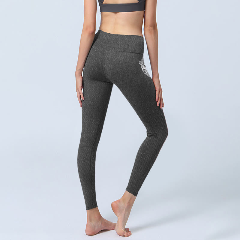 Legginsy do jogi damskie z Buddha Stones - image 3