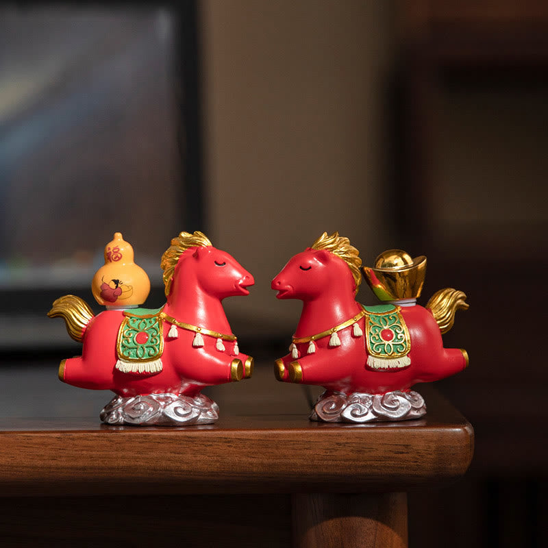 Buddha Stones, chiński zodiak, rok konia, znak Fu, dobrobyt, dekoracja domu - image 22