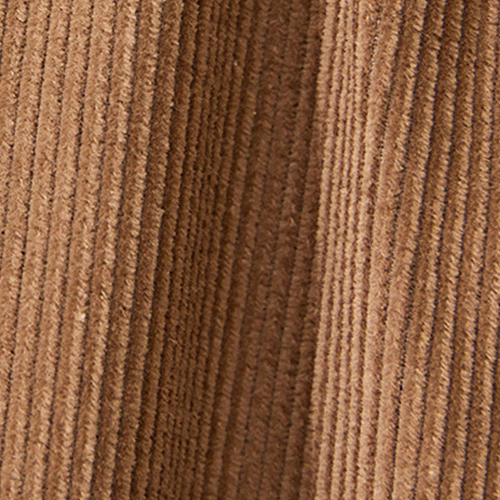 Damskie spodnie haremowe z bawełny sztruksowej z kieszeniami i Buddha Stones w kolorze peruwiańskim, z grubym wzorem - image 5