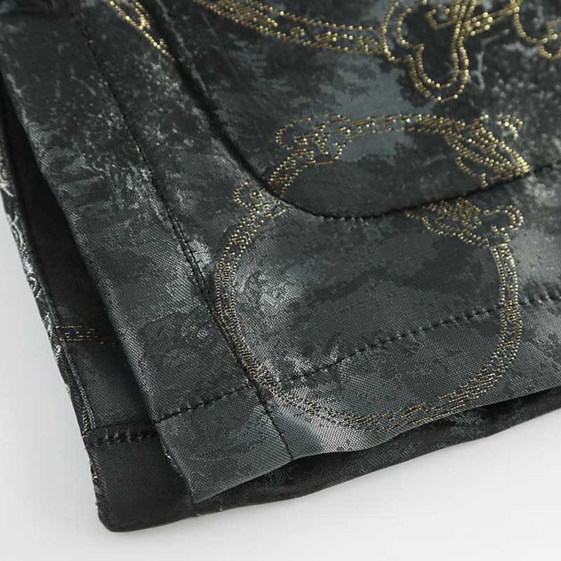 Kurtka męska z długim rękawem i kieszeniami , z Buddha Stones Kirin Mountains i żabą - image 7