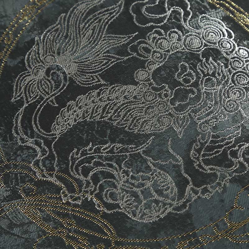 Kurtka męska z długim rękawem i kieszeniami , z Buddha Stones Kirin Mountains i żabą - image 11