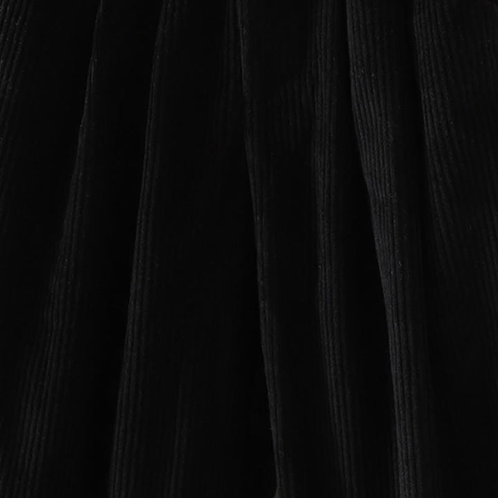 Buddha Stones zimowe spodnie haremowe z gładkiego sztruksu bawełnianego z wysokim stanem i podszewką z polaru z kieszeniami - image 15