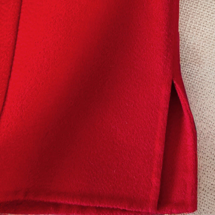 Kurtka damska z długim rękawem z bawełny z kieszeniami i haftowanymi guzikami w kształcie Buddha Stones - image 10